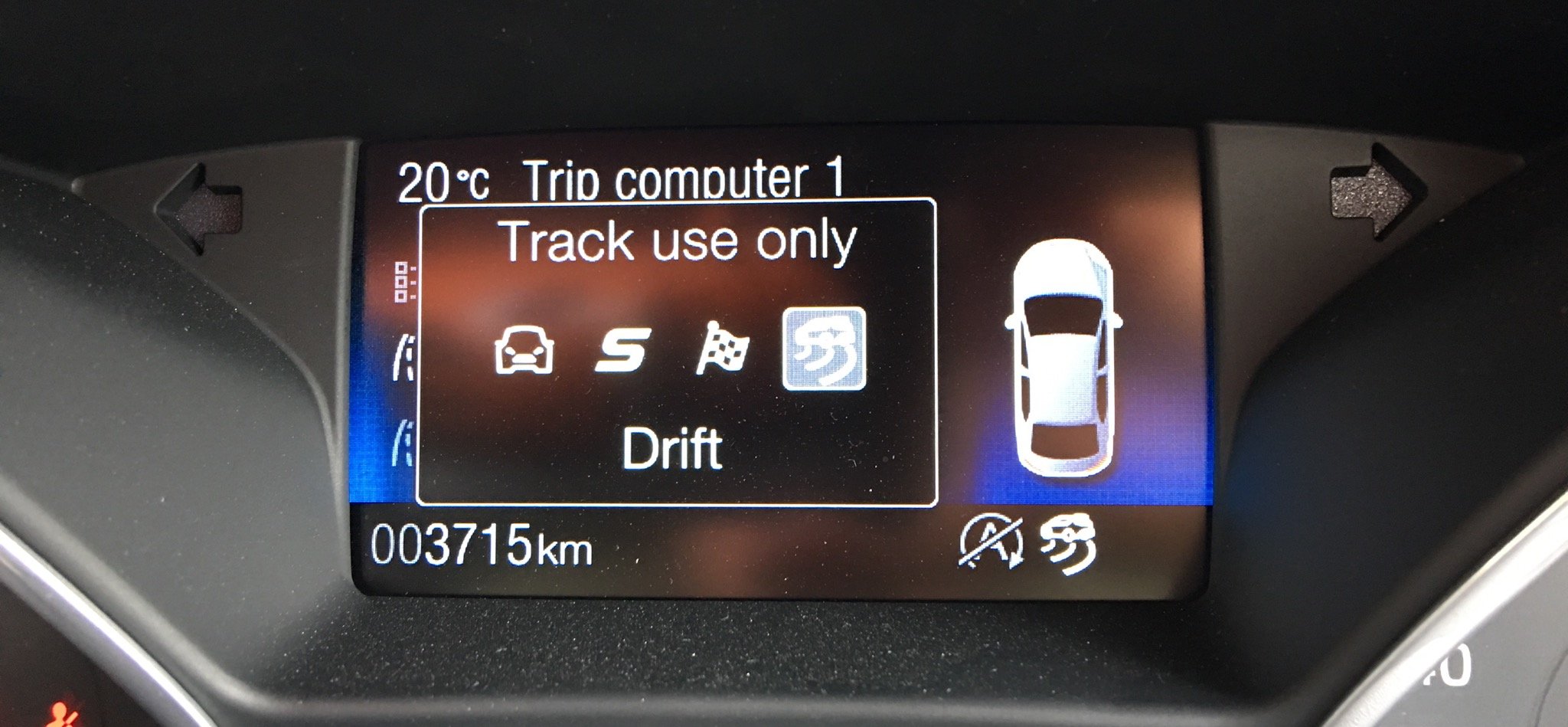 Drift mode Focusu RS