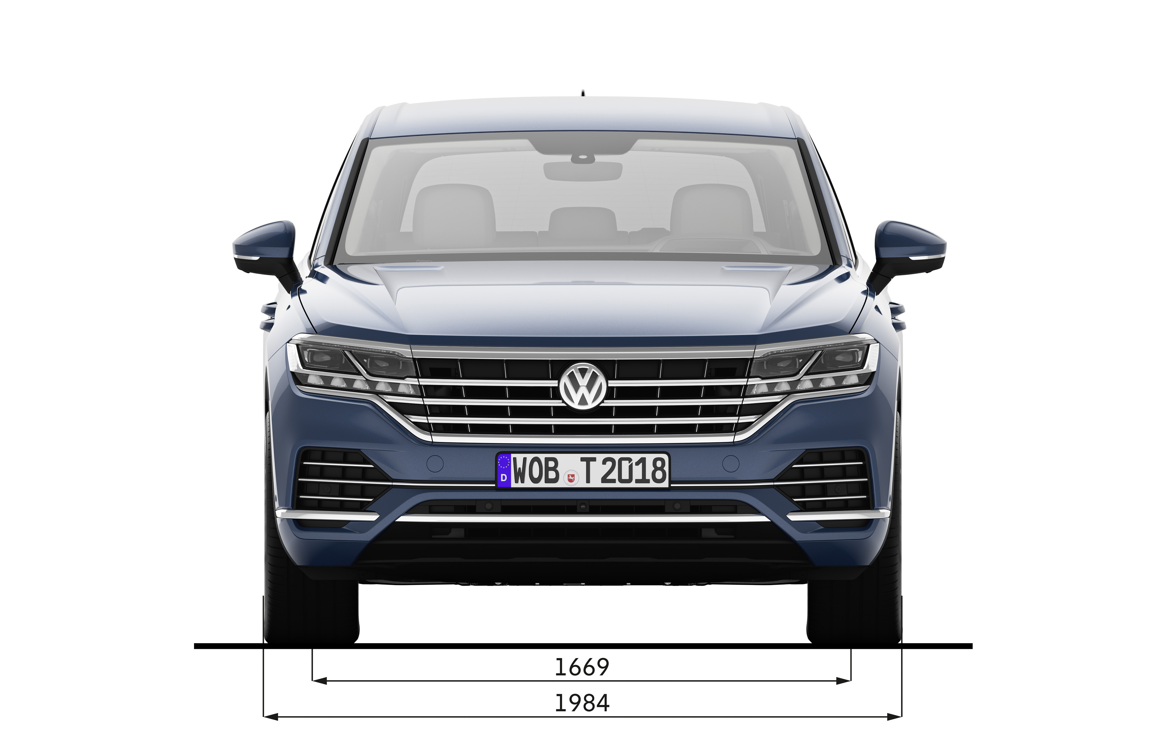 Volkswagen Touareg světlá výška